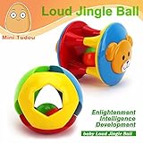 教育赤ちゃんのおもちゃ0 – 12 Months Fun Little Loud Jingle Ballインテリジェンス開発Train Grasping Abilityおもちゃの幼児用おもちゃ