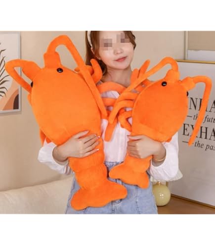 Amazon.co.jp: テレオンレイ ぬいぐるみ いせえび抱き枕 ロブスター