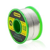 E.Durable Lead Free Solder Wire with Rosin Core for Electrical Soldering and DIY - Sn99 Ag0.3 Cu0.7 