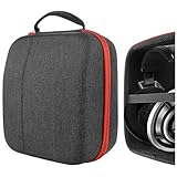 Sennheiser HD650, HD600, HD598, HD558, HD518, AKG K550, K551, K701, ATH A900, M50, M50x, Sony XB700, XB500, XB300, MA900, MA100 ヘッドホンキャリングケース / バッグ、ケーブル、 AMP、部品および付属品を収容する余地がある / Headphone Full Size Hard Carrying Case