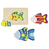 Wooden Fish Puzzle 7" by Goki [並行輸入品]