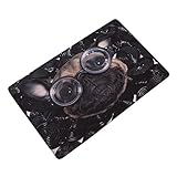 LuCoOファッション動物ホームノンスリップドアフロアマットHallラグキッチンバスルームカーペットDecor 43*91cm LUC-15125232