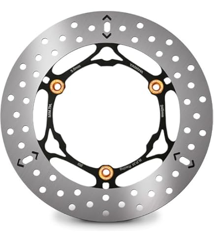 ２６０mm ブレーキディスク ブラック/ゴールド シグナスX (SE44J) 260mm ブレーキディスク ブラック/ゴールド シグナスX (SE44J