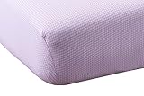 Abstract Baby Fitted Gingham Crib Sheet (28 X 52, Pink) by Abstract