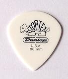 Jim Dunlop トーテックス JazzIII ホワイト ピック 478R.88 (0.88mm)