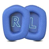 ZMHJY イヤーパッド イヤークッション for Logicool G G733/G535/G335 ヘッドホン 交換用 パッド blue