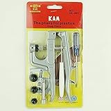CHENGYIDA KAMスナッププライヤーサイズ16/20/24用T3 / T5 / T8樹脂プラスチック製ポッパー/スナップファスナー