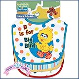 セサミストリート よだれかけ 3枚組 スタイ 【93849】 [並行輸入品]