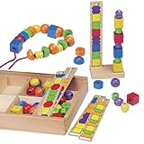 Gogo Toys（ゴーゴートイズ社）ビーズセット 木箱入り【GO-20425】