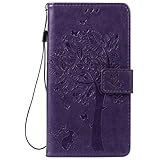 Samsung Galaxy Note 3 ケース 手帳型ケース, UNEXTATI 高級 PUレザー 保護ケース 財布型 カバー 液晶保護 カード収納 スタンド機能 マグネット開閉式 ストラップ付き