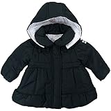 【梅春防寒】 CHILD CHAMP(チャイルド チャンプ) エステルピーチ中綿入りコート 80cm /BK NO.C-86154662