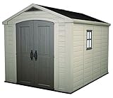 Keter Factor樹脂Shed 8 by 11-Feet ブラウン 211203 1
