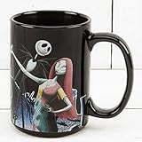 Zak Designs nbcc-1590 Nightmare Beforeクリスマスブラックセラミックマグ、L、マルチカラー