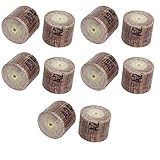 uxcell 240グリット 直径20mm フラップサンディングホイール サンドペーパー 研削研磨ツール 10個セット