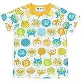 アスナロ（トップス 半袖tシャツ） Tシャツ 半袖 アンパンマン ベビー 男の子 吸汗 速乾 冷感素材80 オレンジ系