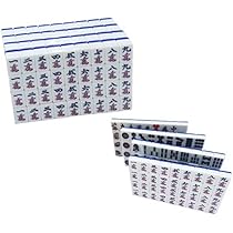 全自動麻雀卓用麻雀牌 Amazon | 全自動麻雀卓用 麻雀牌 33mm 青色 1セット 赤牌付 mj-pai33b