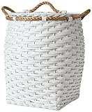 Serena & Lily Rope Basket - Laundry - White [並行輸入品]