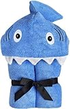 Yikes Twins Child Hooded Towel - Blue Shark by Yikes Twins [並行輸入品]
