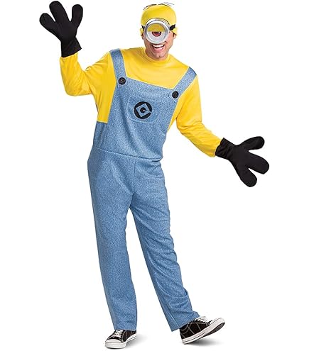 Amazon.co.jp: ミニオン コスプレ コスチューム 大人 男性用 ケビン
