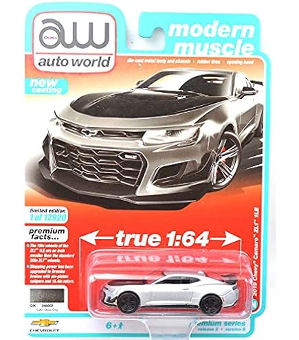 Amazon | Motormax 79351 2017 シボレー カマロ ZL1 ブラック