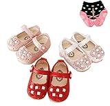 LAZA ベビー 女の子靴 子供靴 キッズ ベビーシューズ スニーカー 子供フォーマルシューズ・七五三・発表会・結婚式 演奏会 花嫁介添人 カラー ピンク レッド ホワイト (内寸12cm, ピンク)