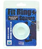 フィットリング スクエア【ミルキーホワイト】