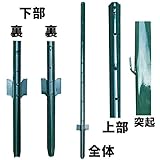 【支柱のみ】アニマルフェンス（シンセイ） 1.0ｍ用 支柱1本