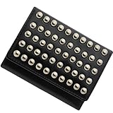 極小財布 スタッズ BECKER（ベッカー）日本製 (ブラック)