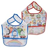 西松屋 2枚組袖なし食事用エプロン（トーマス） ベビー ベビーサイズ 男の子