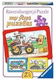 ラベンスバーガー(Ravensburger) ジグソーパズル 06573 8 枠付きパズル はたらく車(6ピース×3)