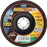 NORTON SGブレイズ920 フラップディスク 80# 2FL100SGB920-80  【10枚入】