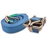 ラッシングベルト 耐荷重1.5t×6m 1本 ラチェットバックル 荷締め機