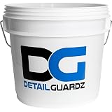 ディテール ガーズ(Detail Guardz)オリジナルバケツ2.0 14L 汚れが見えるホワイト 目盛り付き TR-P14L 洗車バケツ ゴミ箱 収納に最適