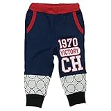 【春物】 chocola(ショコラ) 天竺切替長丈パンツ 80cm /コン NO.CH-1621-36045