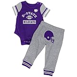 Baby Boys ' MVP Kansas State Universityボディスーツとパンツセット