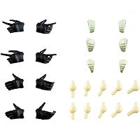 リトルアーモリー LAOP08 創彩少女庭園用 タクティカルグローブ ブラック プラモデル用パーツ 322948