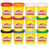 Play-Doh (プレイ・ドー) 12パックケース 無毒性 粘土 4オンス缶