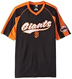 MLBサンフランシスコジャイアンツメンズピッチPerfection Coopファッショントップス L ブラック