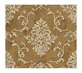 York Wallcoverings Brandywineダマスクスクロール壁紙 Wallpaper GL4621 1