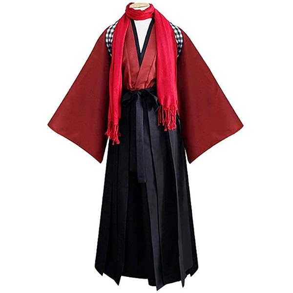 Amazon.co.jp: ZYJ 男女兼用 侍コスチューム 馬乗り袴 日本舞踊 はかま