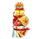 おむつケーキ 出産祝い アンパンマン 小物入れ付き パンパーステープS