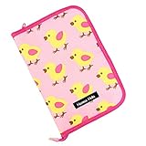 ハンナフラ(Hanna Hula) 母子手帳ケース(マルチケース) Lサイズ ひよこ