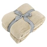 Somewhere Coral Fleece Throw Blankets, Bed Blanket by Somewhere-100% Plush Microfiber(Warm/Cozy/Fluf