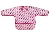 Lassig Waterproof Long Sleeve Bib, Magenta Mushroom by Lassig [並行輸入品]