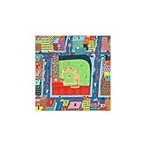 Joy Carpets Kid Essentials Early Childhood Sandy Shores Rug Multicolored 5'4 x 7'8 [並行輸入品]