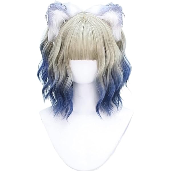 Amazon.co.jp: クラゲヘア ウィッグ ロリータ 原宿風 GAL系