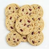 エゾボリック パクタ プロテインクッキー クランベリーホワイトチョコレート 81g 北海道産小麦/塩/甜菜糖使用 [1枚当たり タンパク質 20.1g] 北海道発 プロテイン専門店 EZOBOLIC 自社製造 81g×12枚