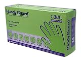 Adenna Handy Guard 5 mil Nitrile Powder Free Gloves (Blue X-Small) Box of 100 [並行輸入品]