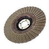 Flameer 研磨　フラップディスク　研削　サンディング　ホイール　ダイヤモンド　ツール　60/120/200/400グリット　多サイズ選択 - 125mm 120グリット
