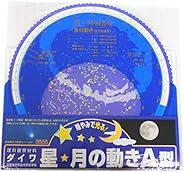 星・月の動きA型(全天星座板)